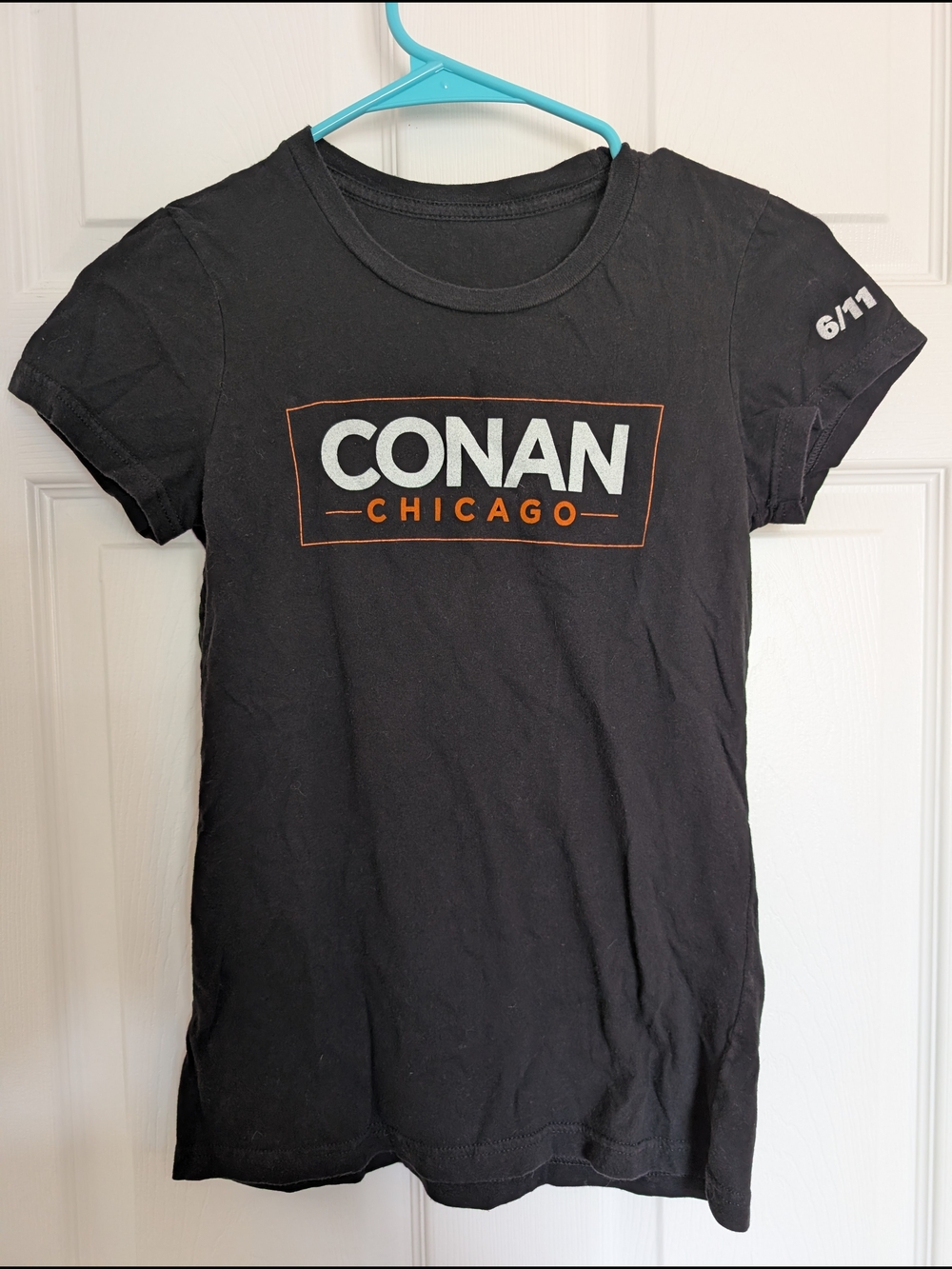 Conan Chicago Black Graphic Tee